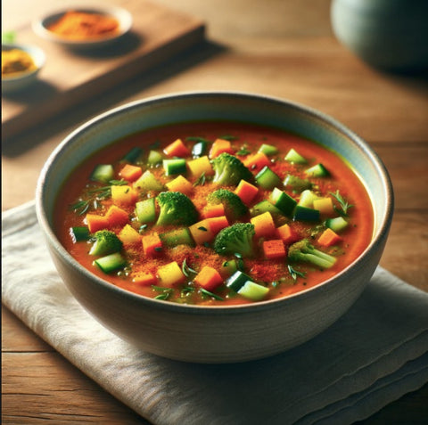 ファイトケミカルスープ🥬🥕🧅🎃🥦🍃🍅🍲:究極の健康レシピ