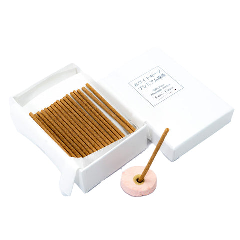 ホワイトセージ お線香 5cm / White sage Incense (original)