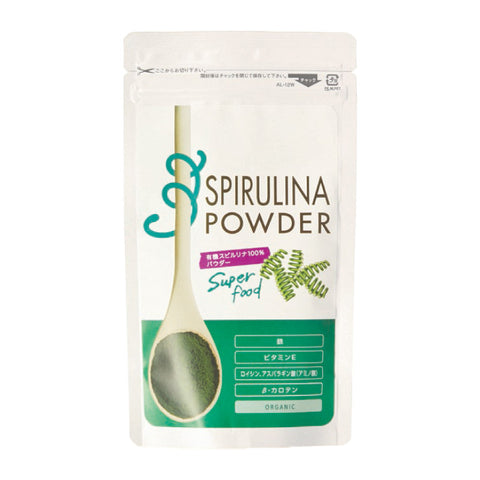 有機スピルリナ100%パウダー/Organic Spirulina powder