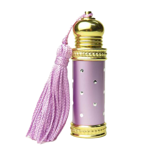 ドロップスティック・タッセル付き メタル 容器 5ml パープル