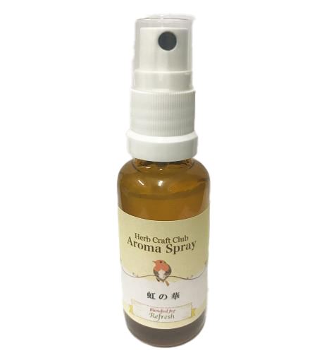 虹の華ミストスプレー30ml ( Rainbow Blossom Mist Spray 30ml) 今日はポジティブに行こう! 自然の中で深呼吸するかのような爽快感と心地よさを提供する特別な香り
