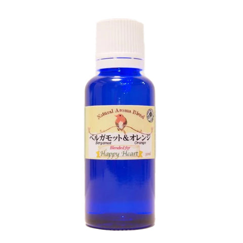 ベルガモット＆オレンジ ブレンドオイル アロマオイル 柑橘の香り 30ml
