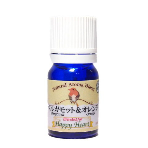 ベルガモット＆オレンジ ブレンドオイル アロマオイル 柑橘の香り 5ml