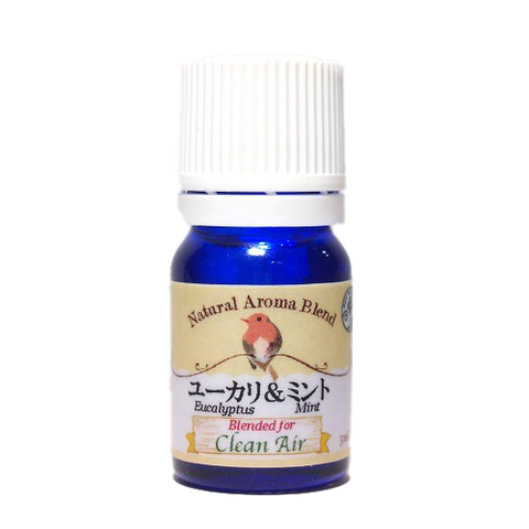 ユーカリ＆ミント ブレンドオイル アロマオイル クリアな香り ５ml